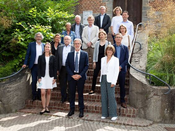 Photo de l'ensemble du nouveau conseil municipal