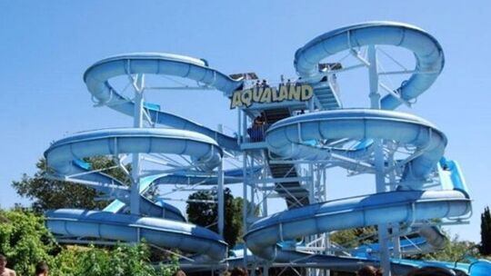 Toboggans du Parc Aqualand