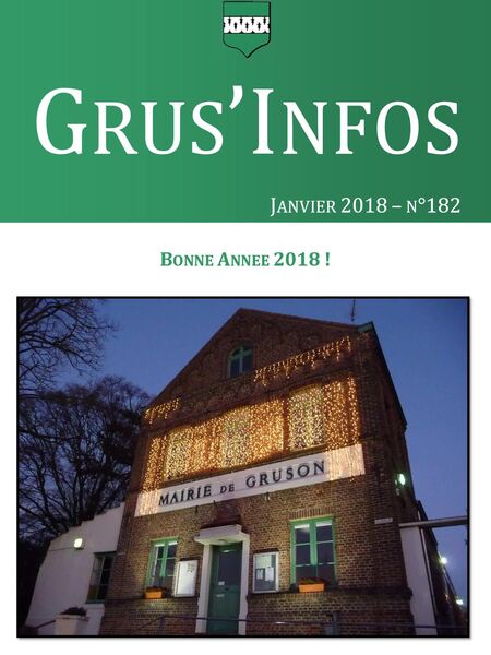 Grus'Infos n°182 - Janvier 18