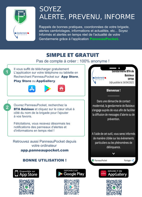 Affiche Panneau Pocket